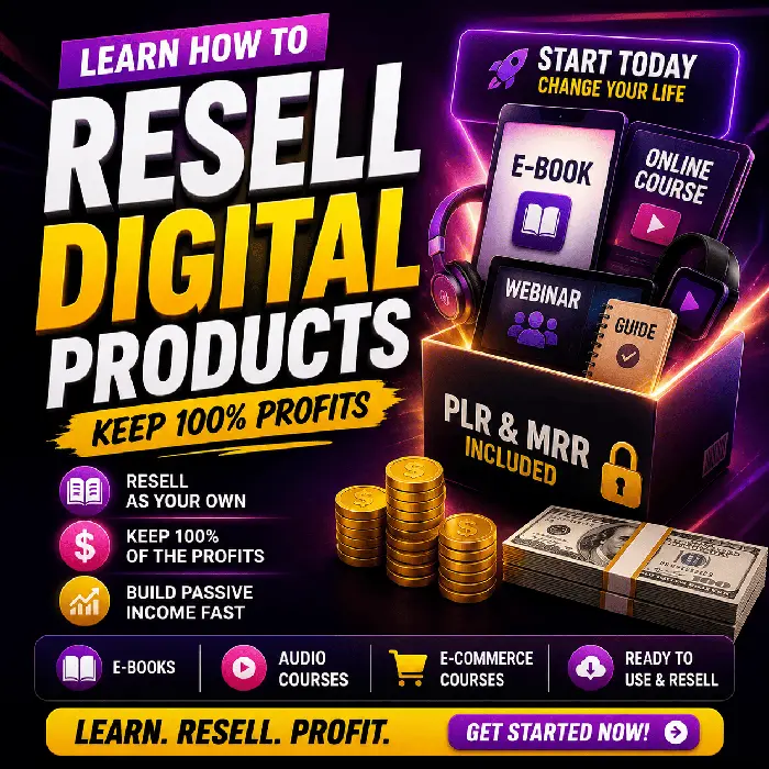 Digital Product Reselling Blueprint
